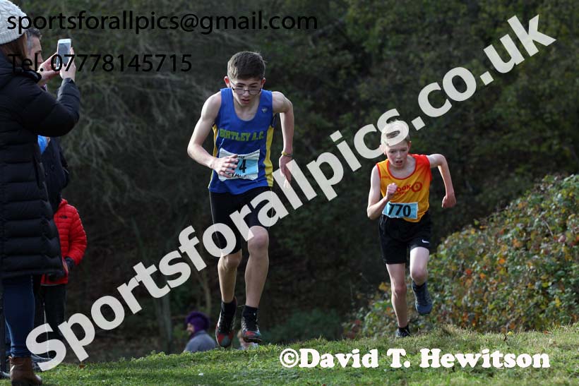 Boys under-13s 2017 Start Fitness North Eastern Harrier League, Aykley Heads, Durham. Photo:  David T. Hewitson/Sports for All Pics